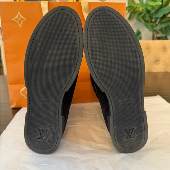 Louis Vuitton Black Quilted Women's Boots - Picture 8 of 13